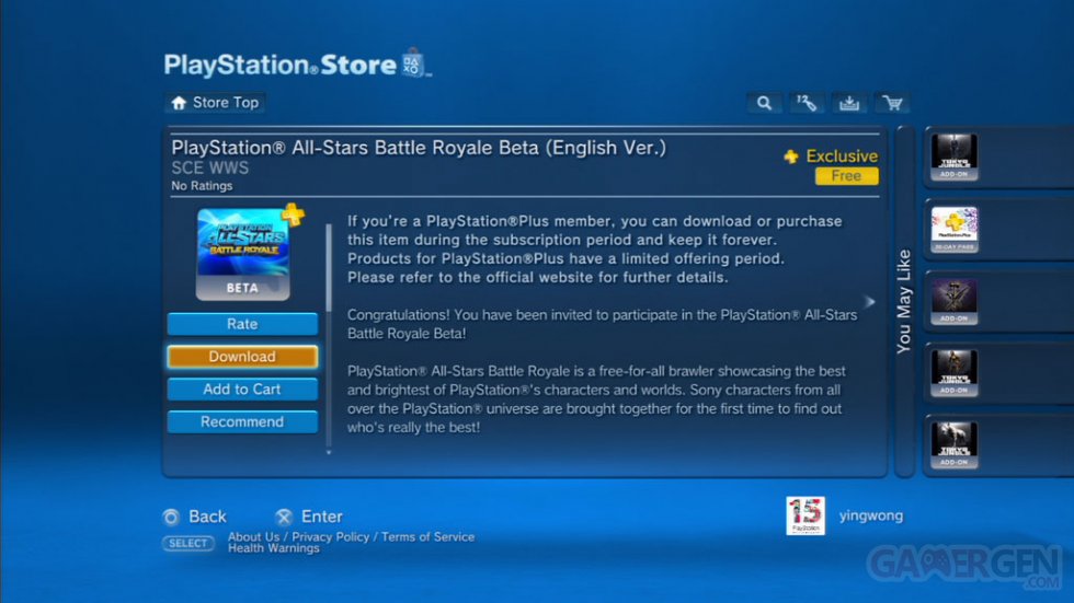 PlayStation All-Stars Battle Royale bêta