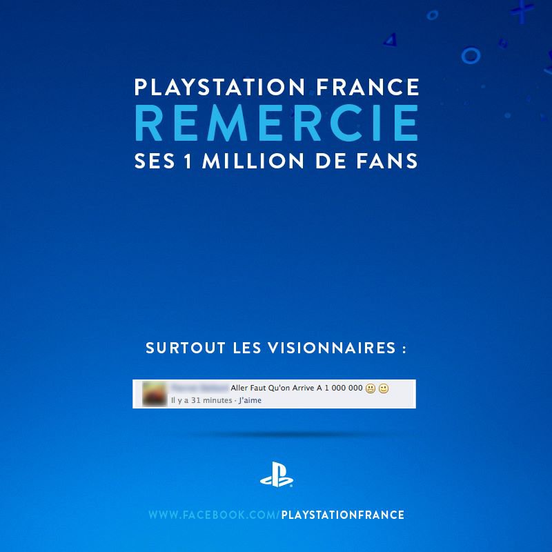 PlayStation France Facebook million images screenshots  14