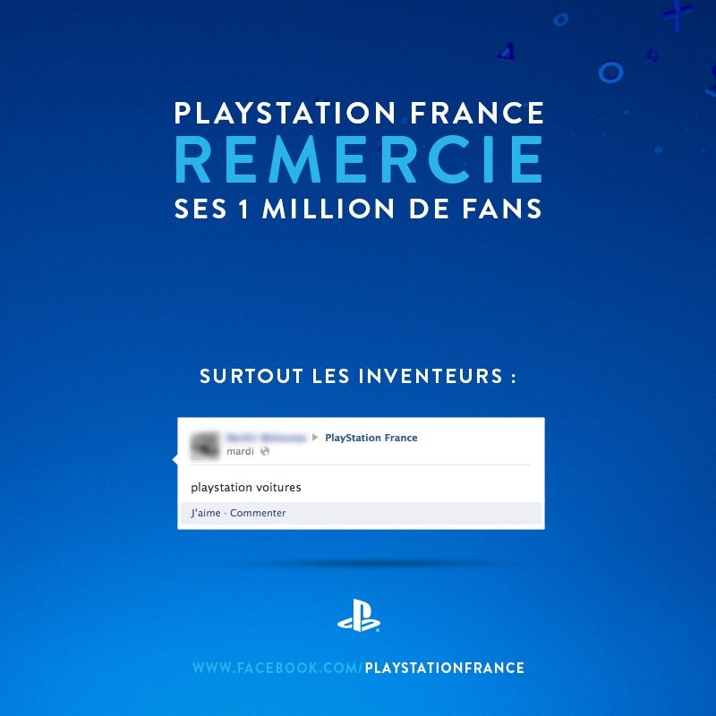 PlayStation France Facebook million images screenshots  20