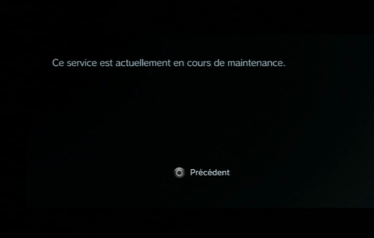 PlayStation Store Maintenance
