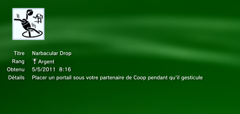 Portal 2  Trophees ARGENT  3