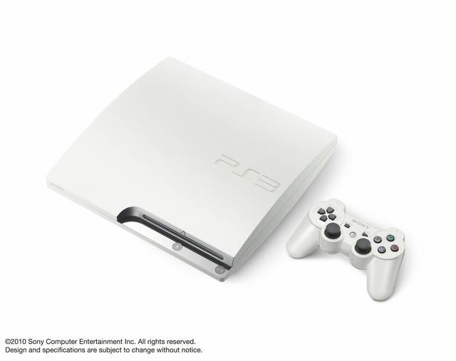 PS3 Slim Blanche Japon Sortie