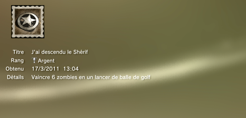 Ranjo - Trophees -ARGENT -  12