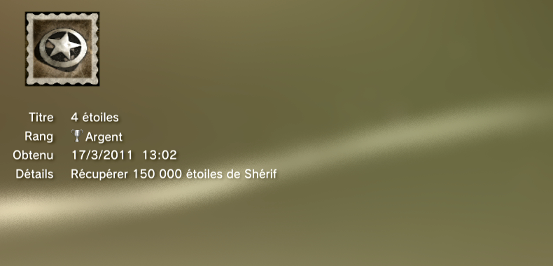 Ranjo - Trophees -ARGENT -  3