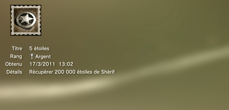 Ranjo - Trophees -ARGENT -  4