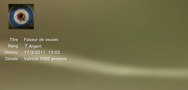 Ranjo - Trophees -ARGENT -  7