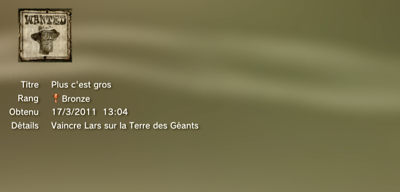 Ranjo - Trophees -BRONZE -  28