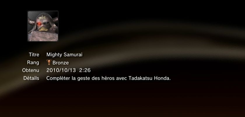 sengoku basara samurai heroes trophees bronze masques 7