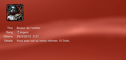 SILENT HILL DOWNPOUR TROPHEES ARGENT  2
