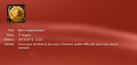SILENT HILL DOWNPOUR TROPHEES ARGENT  9