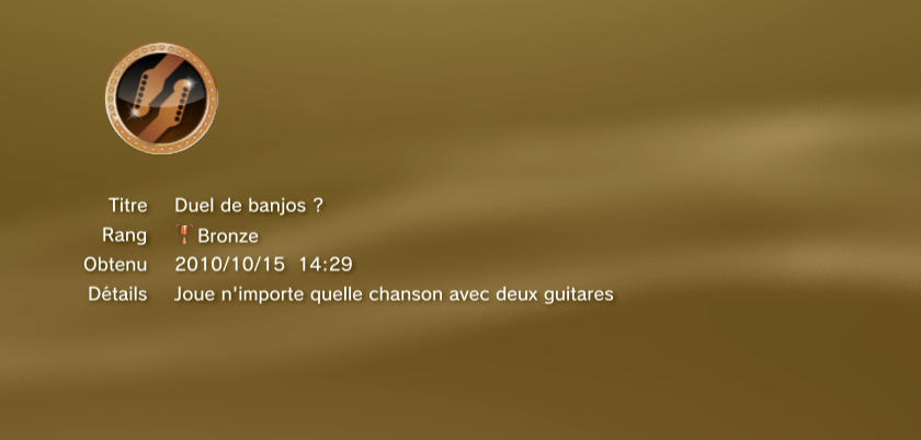 Singstar + guitar ps3 Trophees BONUS  04