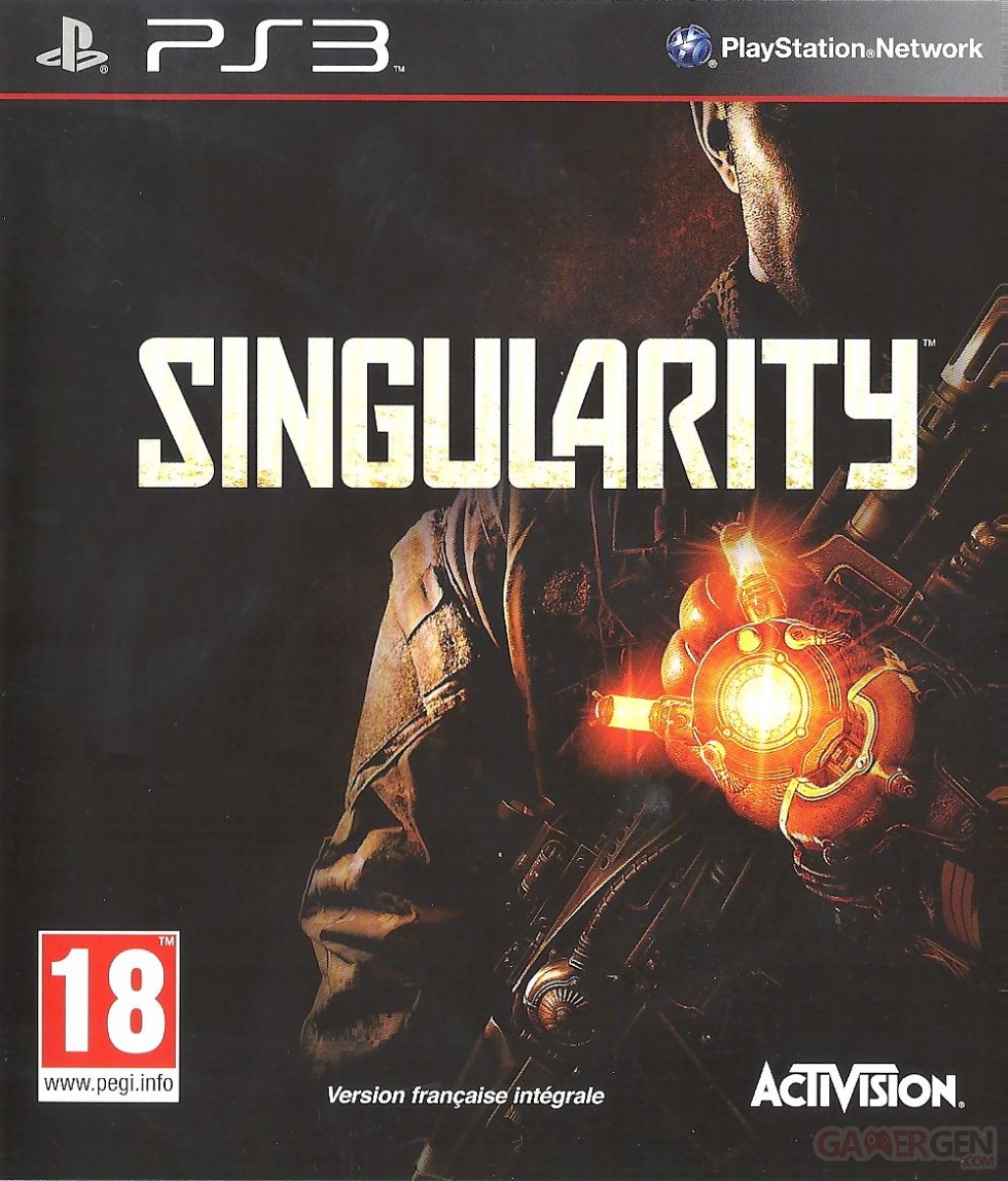 singularity jaquette front cover