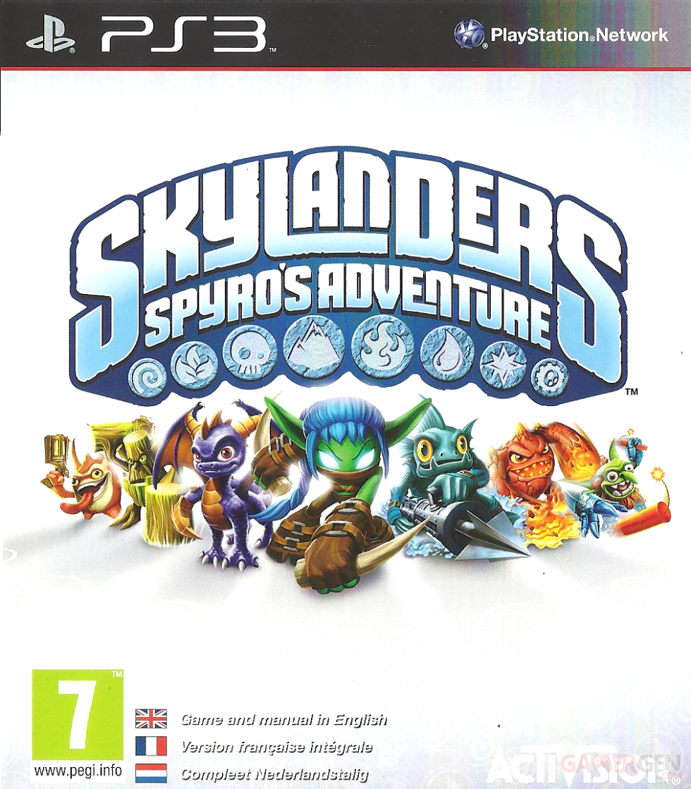 Skylanders Spyro\'s Adventure - jaquette - front cover
