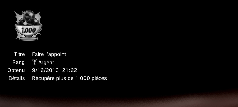Sly Trilogy - Sly 2 - trophees ARGENT 5