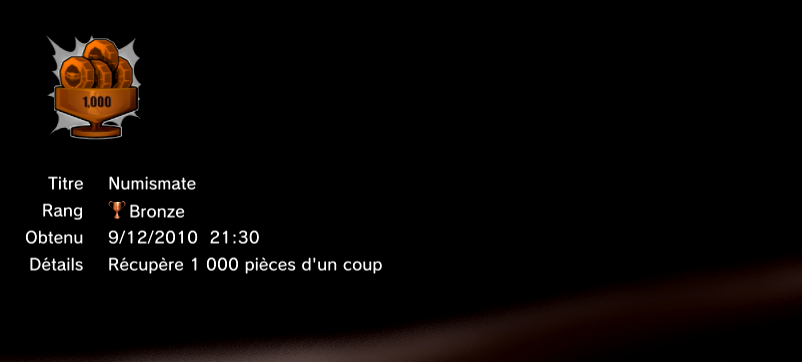 Sly Trilogy - Sly 3 - trophees BRONZE 20