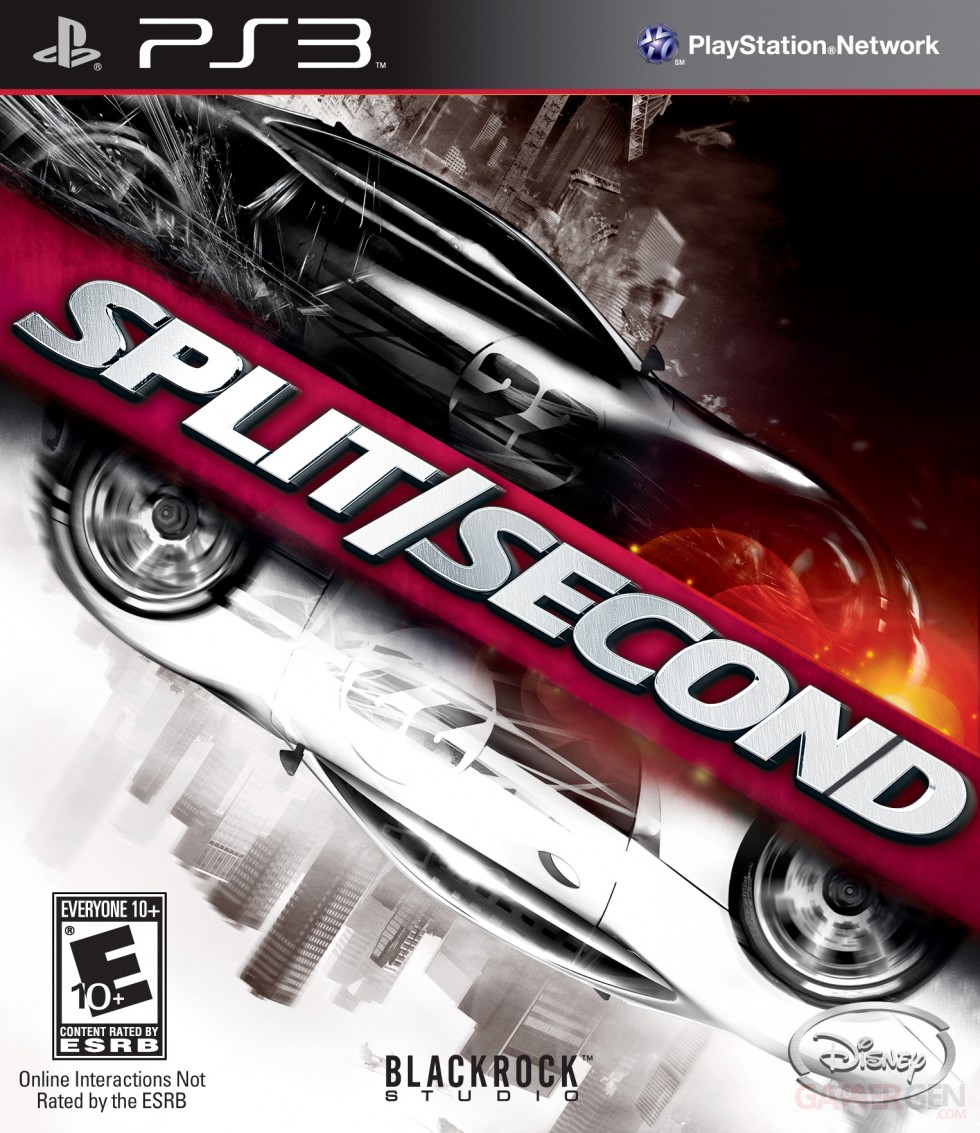 Split Second Velocity cover pochette PS3