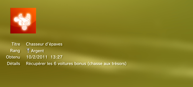 Test Drive Unlimited 2 - Trophees - ARGENT 5