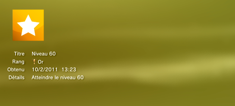 Test Drive Unlimited 2 - Trophees - OR 1