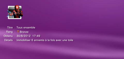 The Amazing Spider-Man - Trophées - BRONZE - 026