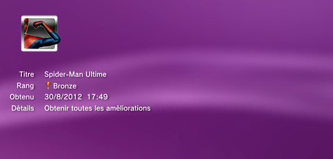 The Amazing Spider-Man - Trophées - BRONZE - 029