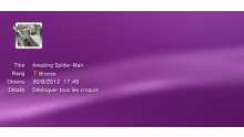 The Amazing Spider-Man - Trophées - BRONZE - 030