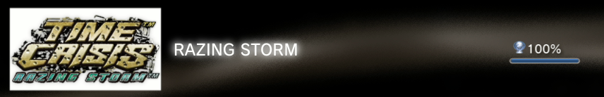 Time Crisis Razing Storm  trophees full PS3 PS3GEN 00