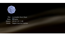 Time Crisis Razing Storm  trophees PLATINE PS3 PS3GEN 01
