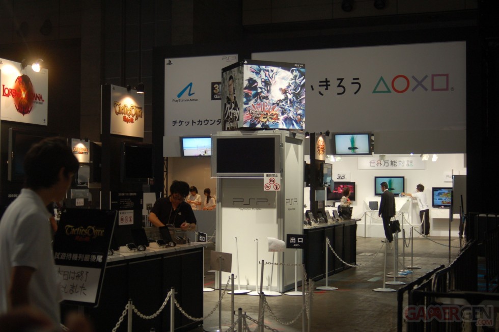 TOKYO GAME SHOW TGS 2010 SONY Stand Playstation 10