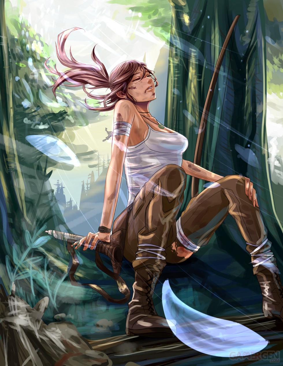 Tomb Raider fan arts japonais images screenshots 14