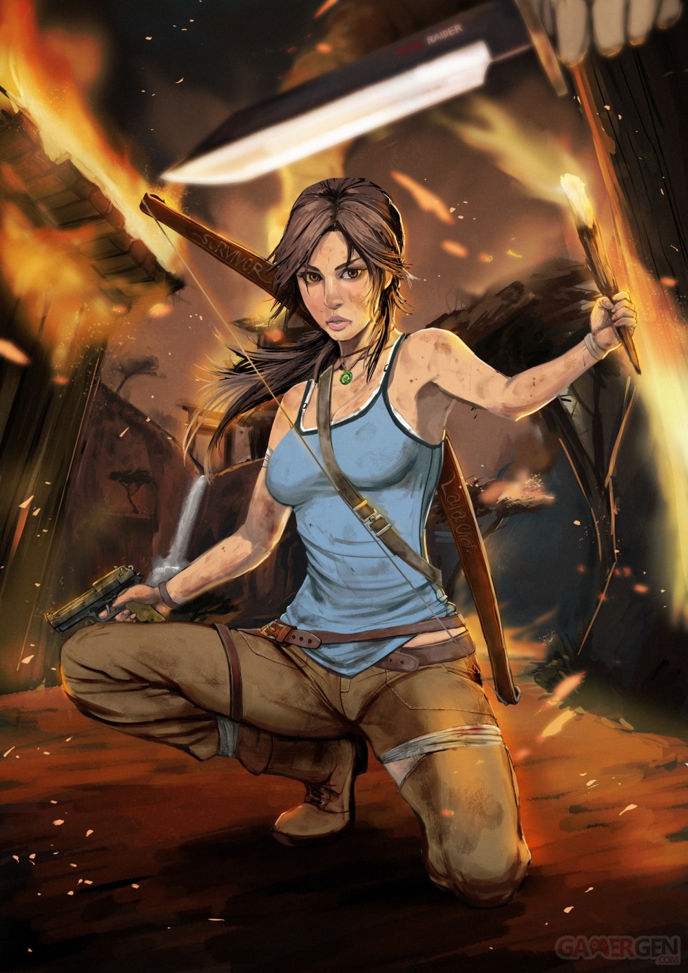 Tomb Raider fan arts japonais images screenshots 15