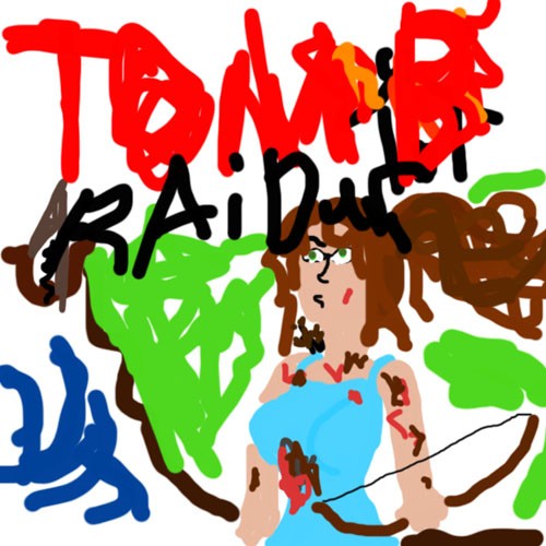 Tomb Raider fausse jaquette