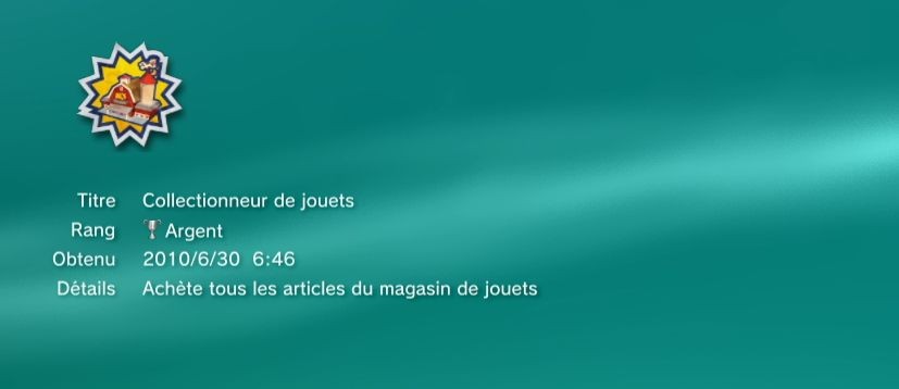 Toy Story 3 Trophees argent  11