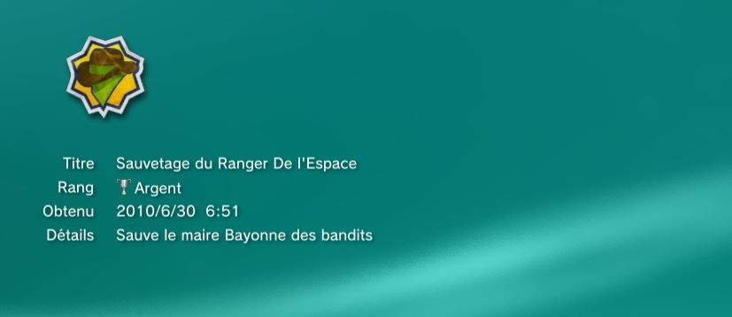 Toy Story 3 Trophees masque cache argent    1