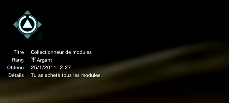 TRON trophées PS3 ARGENT 05