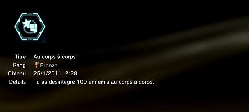 TRON trophées PS3 BRONZE 16