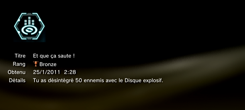 TRON trophées PS3 BRONZE 18