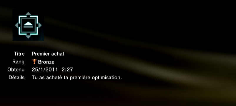 TRON trophées PS3 BRONZE 9