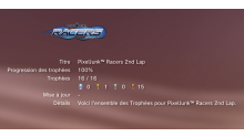 trophees pixeljunk racers 2nd lap PS3 liste 1