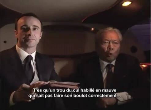 trou du cul en mauve