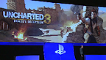 Uncharted 3 illusion de Drake PS3 Gamescom logo