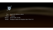 vanquish trophees BRONZE PS3 10