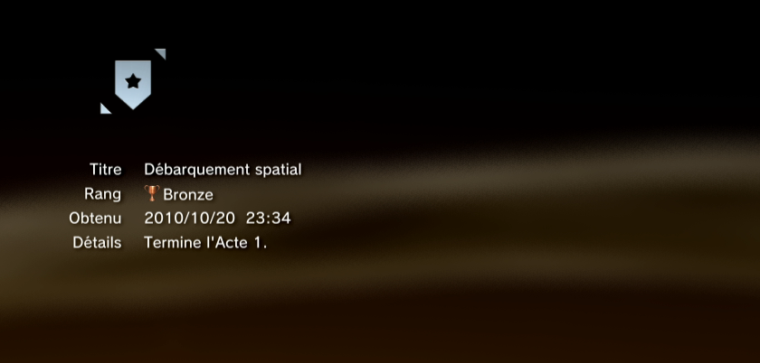 vanquish trophees BRONZE PS3 41