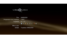 vanquish trophees LISTE PS3 01