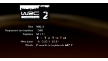 WRC 2 - trophées - LISTE    1