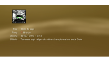 WRC FIA WORLD RALLY Championshipl ps3 Trophees BRONZE 20