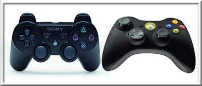 xbox vs ps3 manette